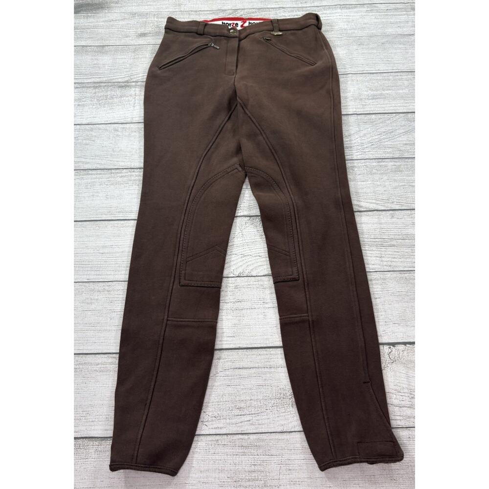 Horze Breeches Women’s Equestrian Horse Ride Tights Pants Cotton Blend Size 36